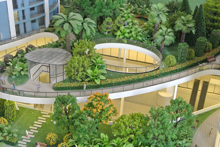 建筑景觀實景圖1